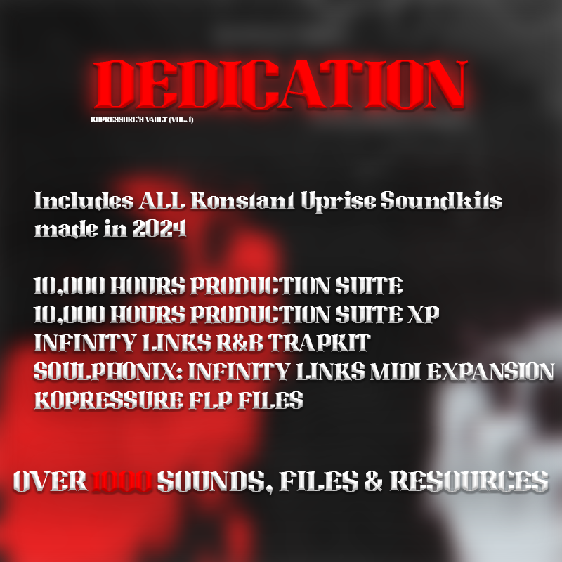 DEDICATION: Kopressure's Vault (Vol. 1)